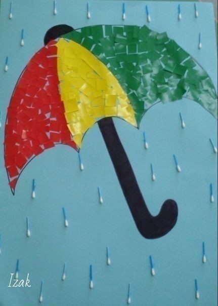 ​Поделки "Зонтики" на разный лад