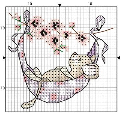 Вышиваем добрые сюжеты с мышатами