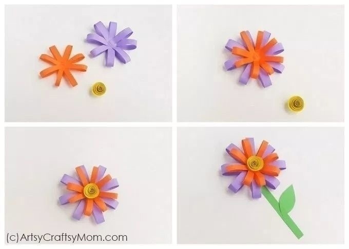 Цветы из бумаги