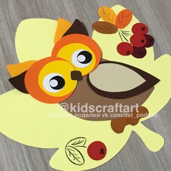 ​Мудрая осенняя сова