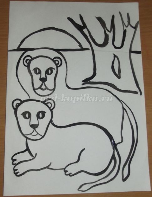 ​Африканская живопись тингатинга: мастер-класс, часть 1