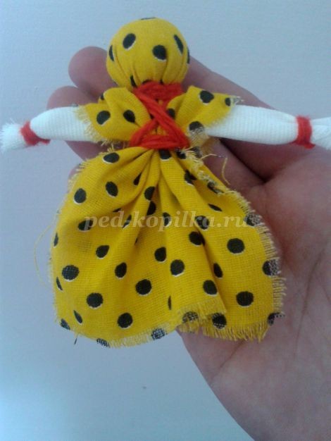 Народная кукла оберег "Отдарок на подарок"