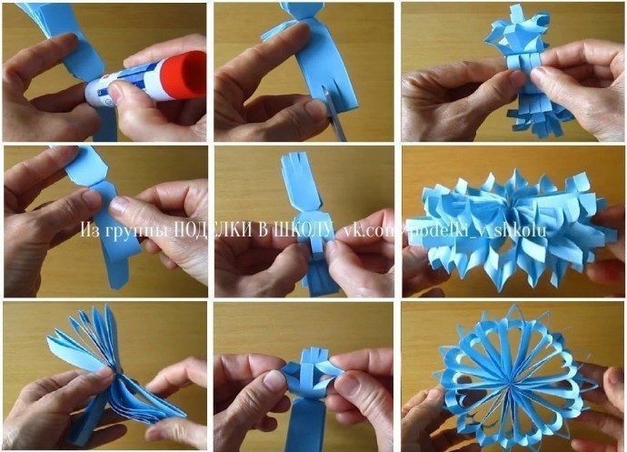 Снежинка с невероятным объёмом