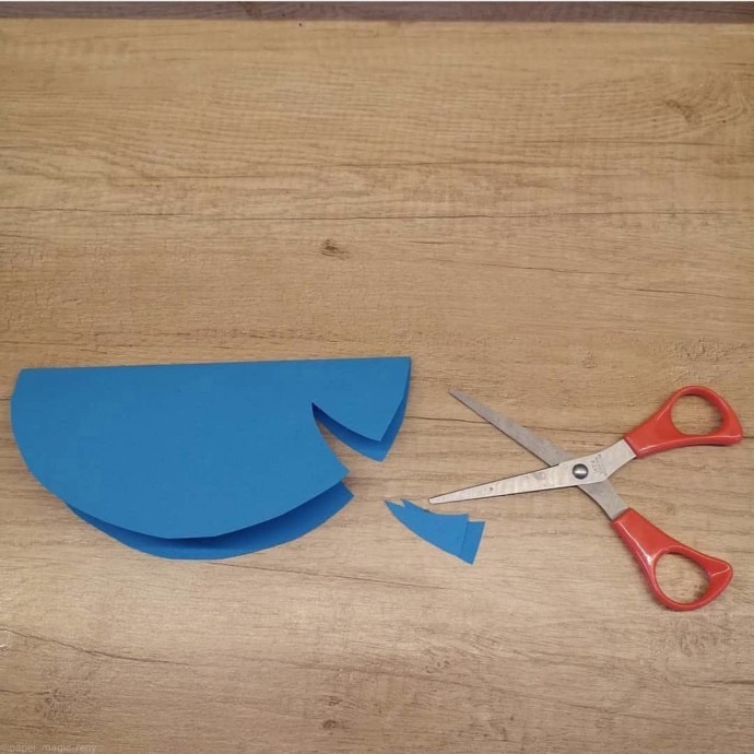 Акула из бумаги