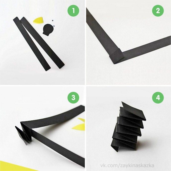 Галчонок из бумаги