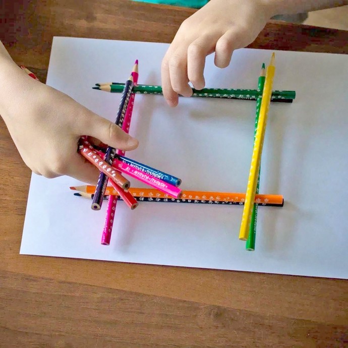 ​Игры с цветными карандашами