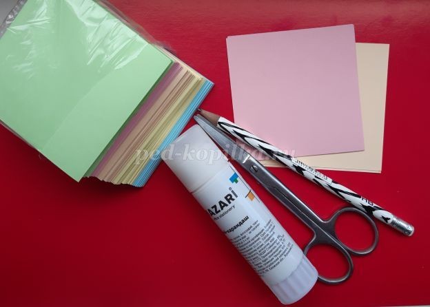 ​Мастер-класс по созданию объемного дерева из бумаги