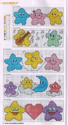 Милые сюжеты для детской вышивки Милые сюжеты для детской вышивки