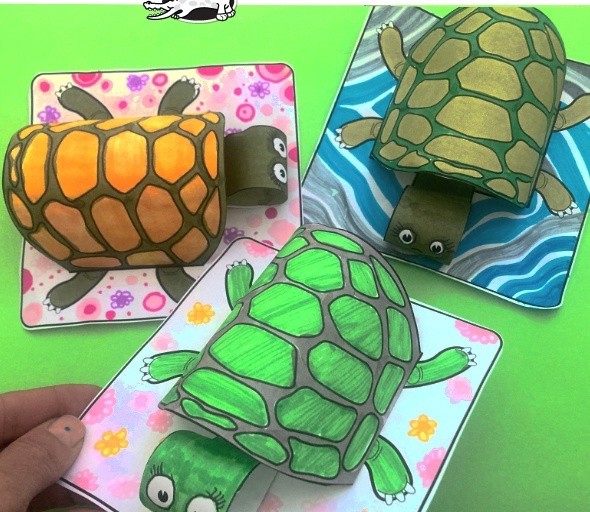 Объёмная черепашка Объёмная черепашка