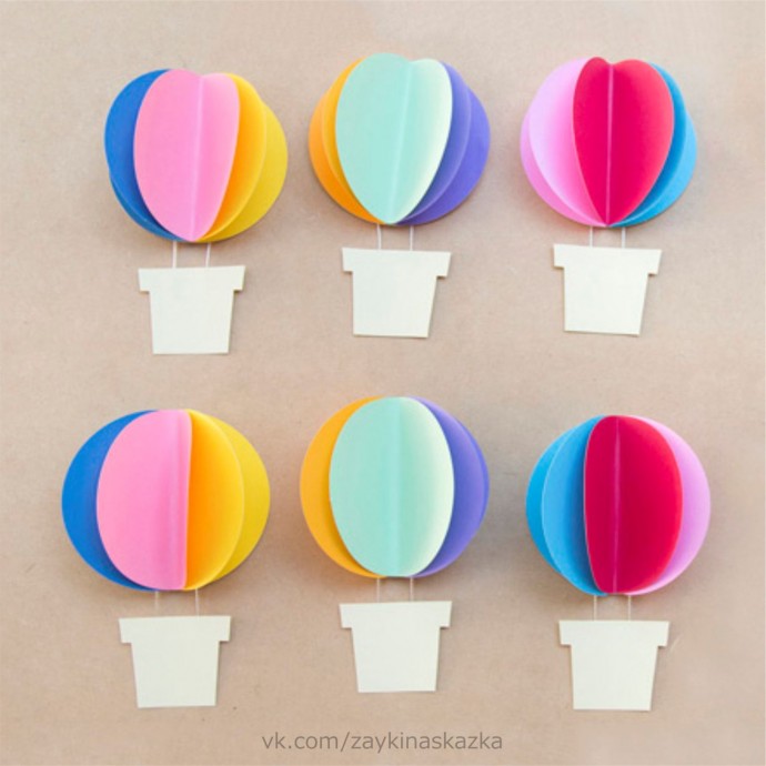 ​Объёмные и разноцветные воздушные шары