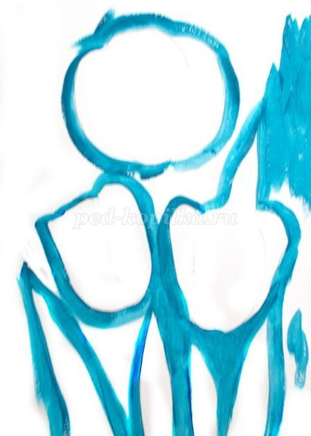 Как нарисовать тюльпаны гуашью: часть 1