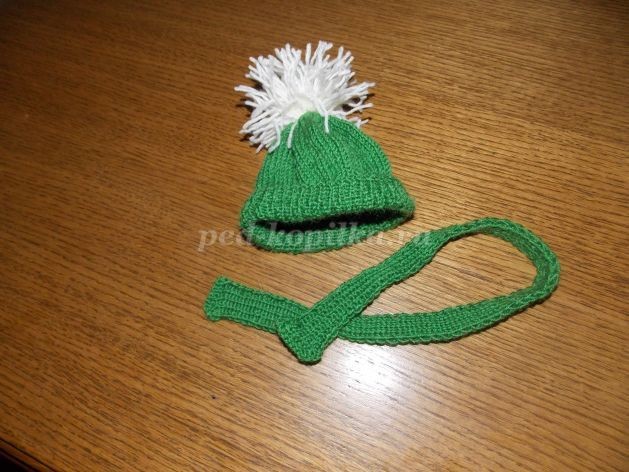 Как связать Снеговика на спицах