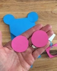 Мышки с сыром из цветной бумаги