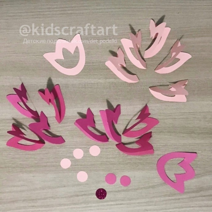 Открытка "Тюльпаны"