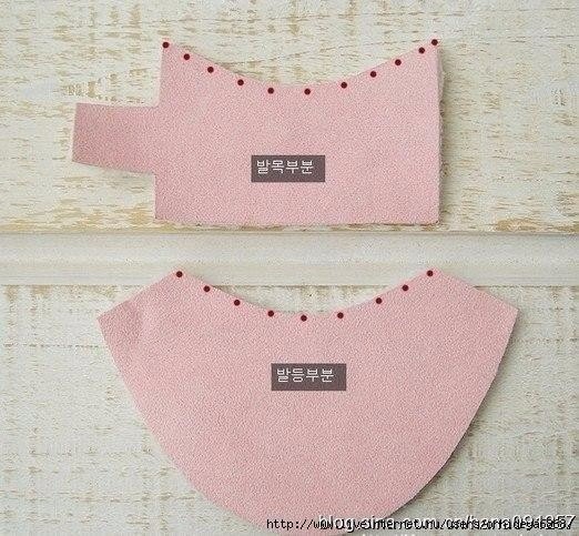 ​Шьем угги для кукол