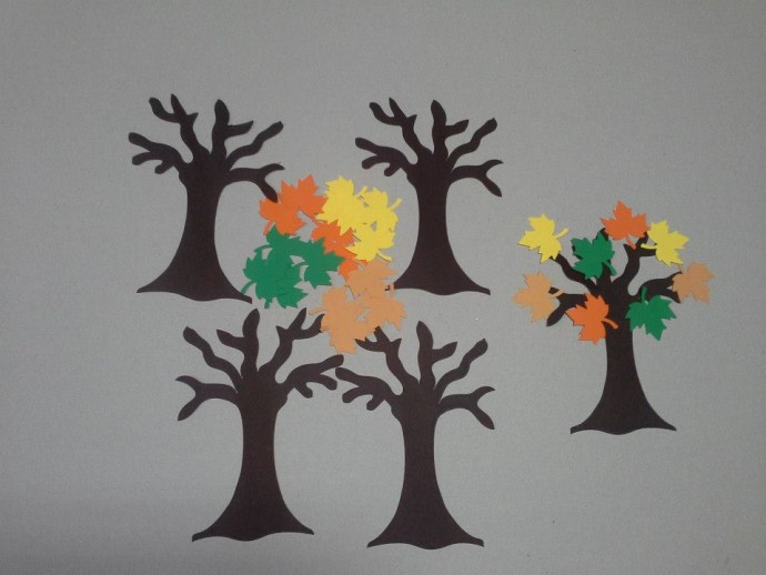 Аппликация "Времена года"