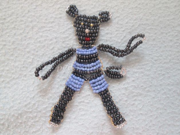 Волк из бисера: мастер-класс Волк из бисера: мастер-класс