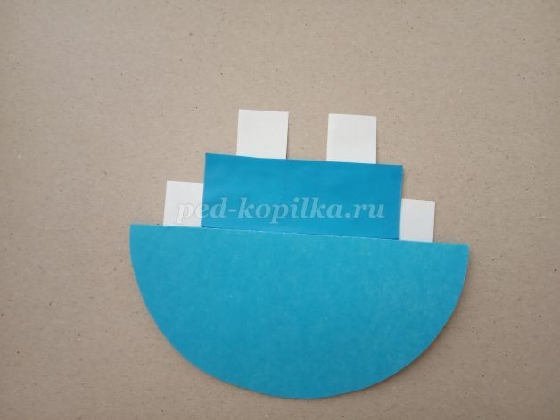 ​Кораблик в подарок папе: часть 2