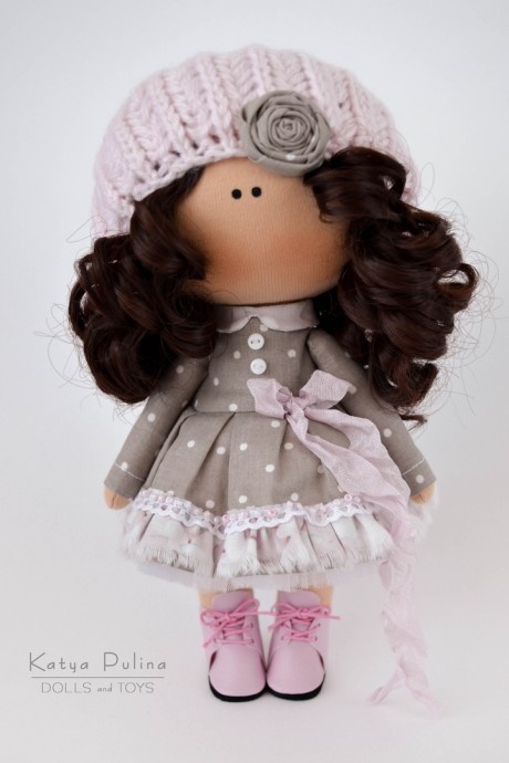 Очаровательные текстильные куколки