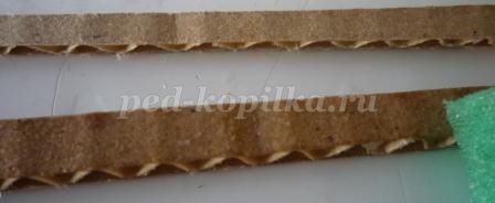 Панно из упаковочного картона: часть 1 Панно из упаковочного картона: часть 1