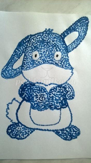 Пуантилизм для детей