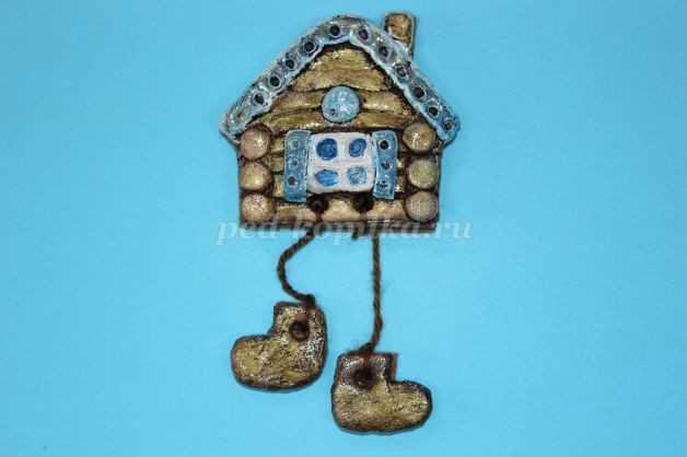 Делаем с детьми магнит на холодильник из солёного теста Делаем с детьми магнит на холодильник из солёного теста