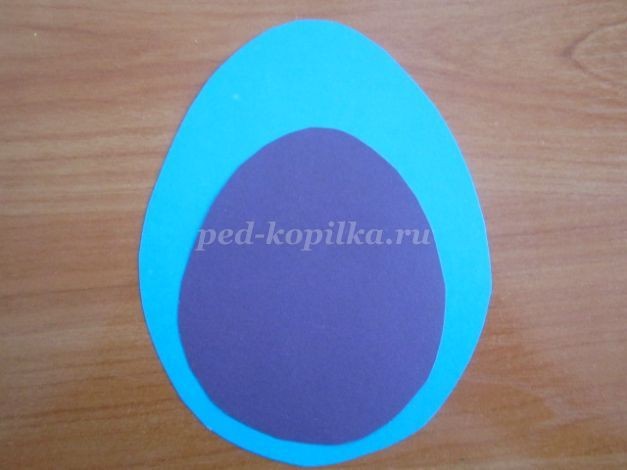 Пасхальная открытка детскими руками: часть 1