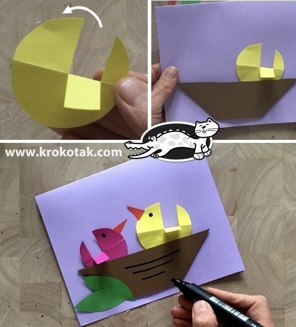 Птенчики в гнезде Птенчики в гнезде