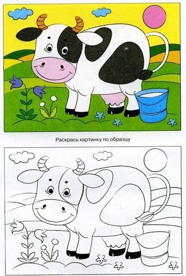 Уроки рисования с детьми: животные