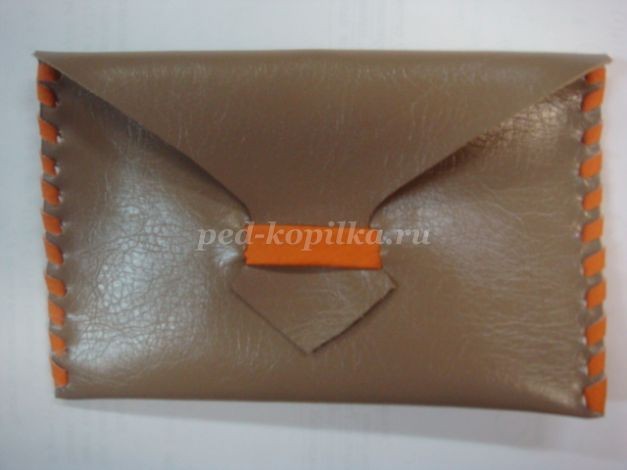 Органайзер из искусственной кожи для детских поделок Органайзер из искусственной кожи для детских поделок