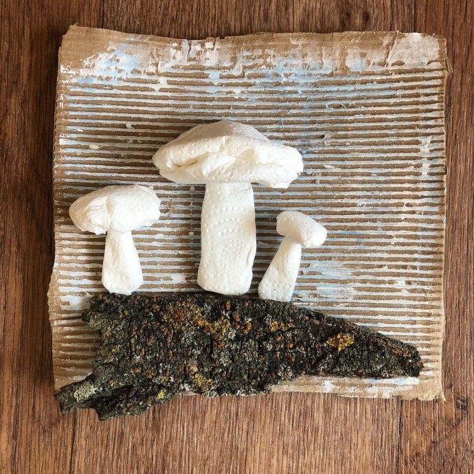 Объёмные грибы