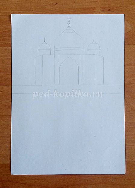 ​Графическая зарисовка исторического здания: часть 2