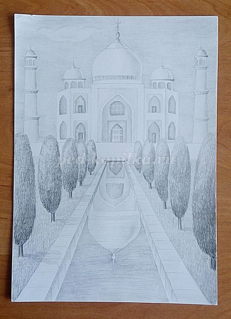 Графическая зарисовка исторического здания: часть 4 Графическая зарисовка исторического здания: часть 4