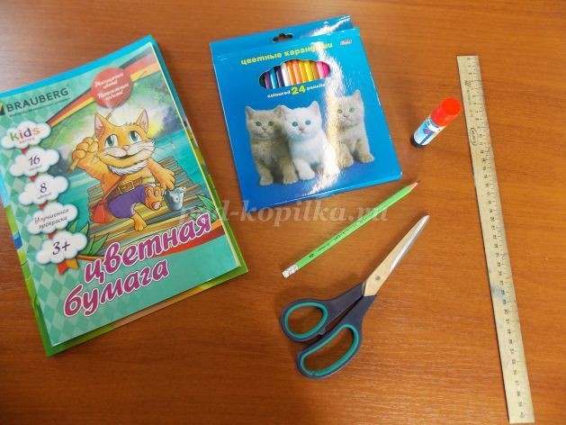 ​Объёмная открытка с цветами детскими руками: мастер-класс, часть 1