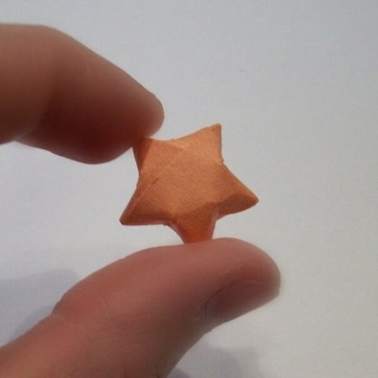 ​Как сделать звездочку из бумажной полоски