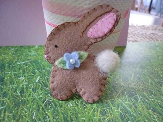 Кpoлики из фетра Кpoлики из фетра