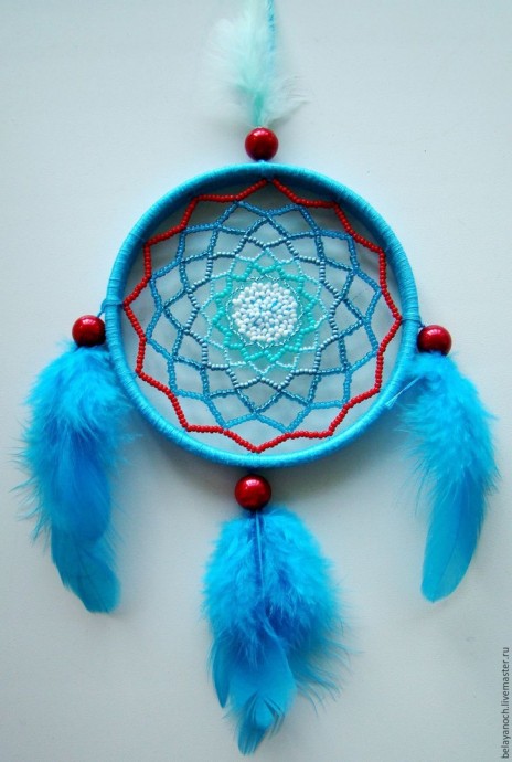 "Ловец снов" с бисером