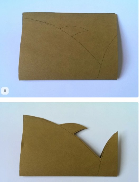 Объемные рыбки из бумаги Объемные рыбки из бумаги