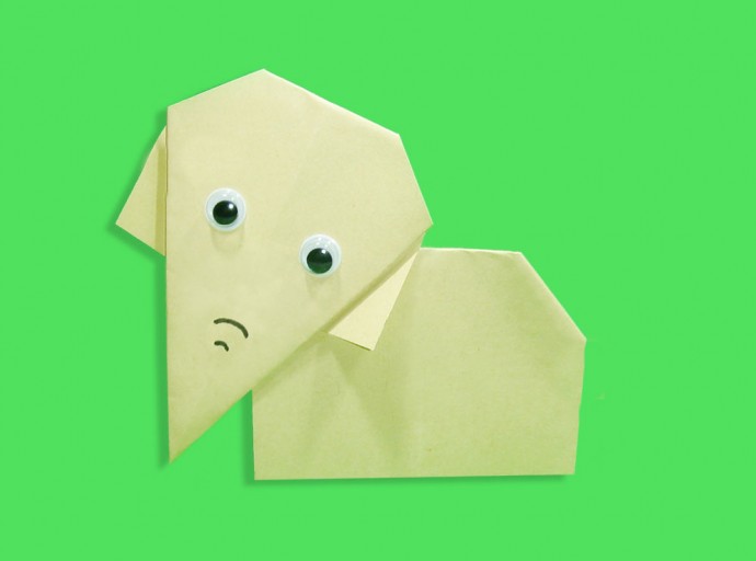 ​Оригами слоник
