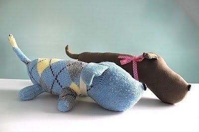 Шьем собачку из носка Шьем собачку из носка