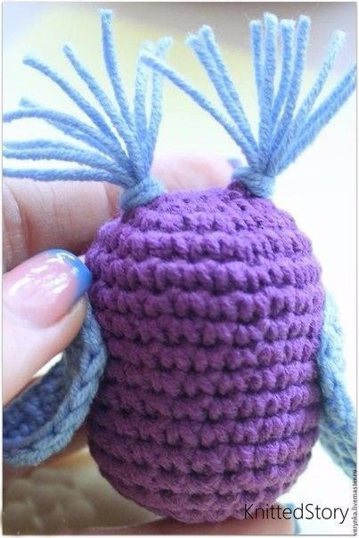 Вяжем погремушку в виде совы Вяжем погремушку в виде совы