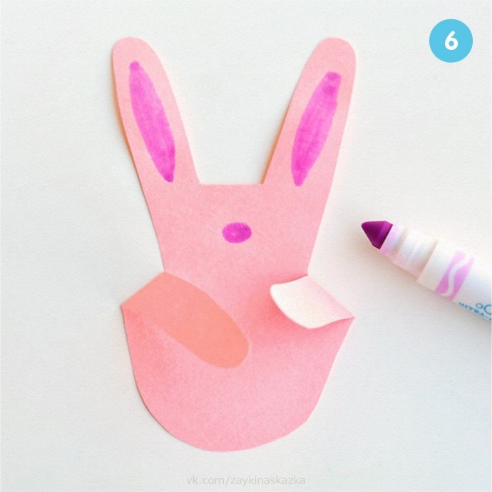 Зайчата из ладошек Зайчата из ладошек