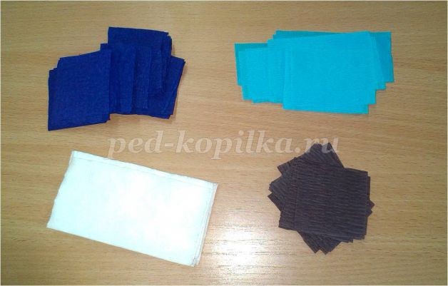 Мастер-класс по изготовлению картины "Синяя лошадка": часть 1