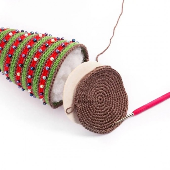 Ёлочка из пряжи Ёлочка из пряжи