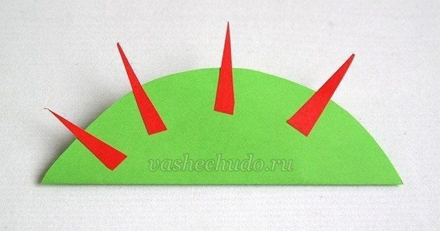 Кактус из бумаги