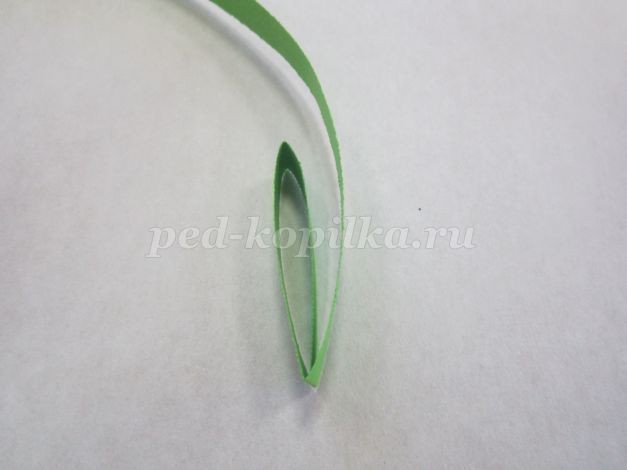 Картина в технике квиллинг в подарок маме: часть 3