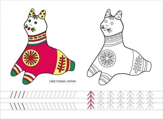 Дымковская игрушка Дымковская игрушка