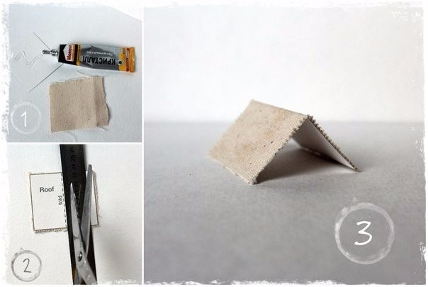 ​Зимний домик: мастер-класс