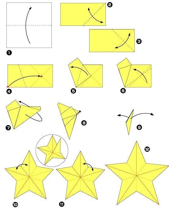 Звёзды-оригами