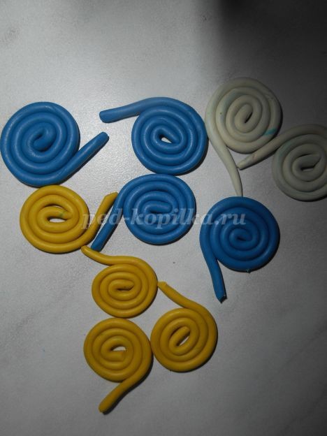 Пластилинография: весенние цветы